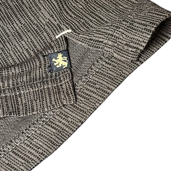 Nat Nast Luxury Originals Polo Shirt Mens Gray Collar Athleisure Golf Tee Medium - Picture 6 of 6